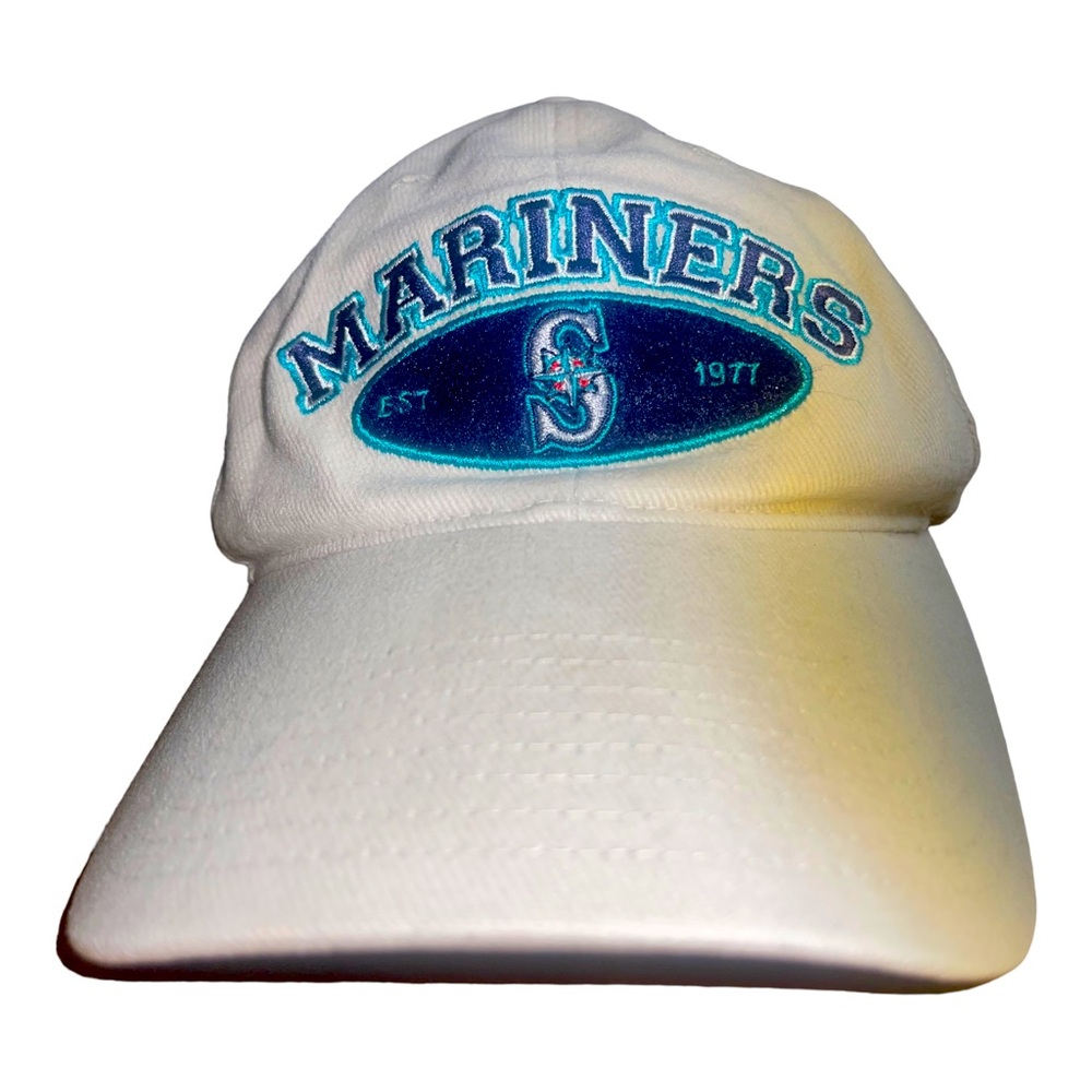 Unisex Seattle Mariners Ball Cap Low Profile Off White or Cream color - Picture 4 of 7